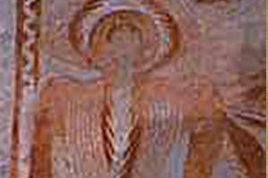 Capestrano (AQ), affreschi dell'Apocalisse nella Chiesa di San Pietro ad Oratorium