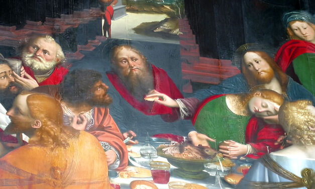 IL SONNO SACRO, LA DONNA ALL’ULTIMA CENA, LA MADONNA NERA DELL’ARAZZO PERDUTO, UN’ENORME MAPPA SIMBOLICA E L’ANTICA CAPPELLA DI SAN SIRO